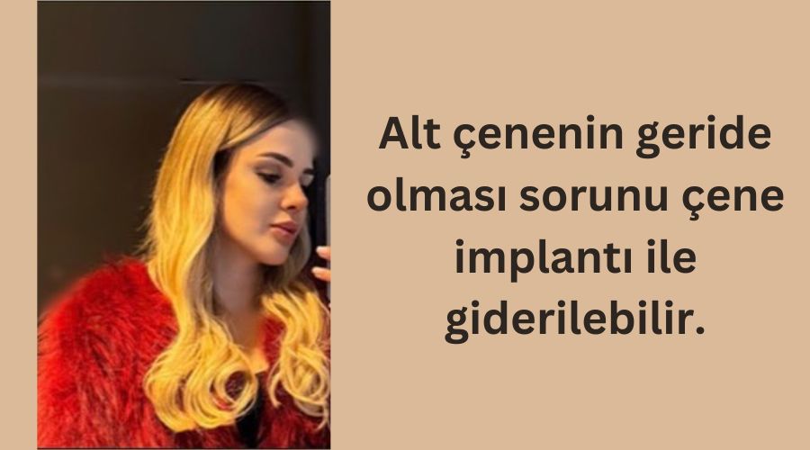 Alt Çene Asimetrisi - Çene implantı Antalya